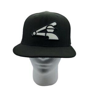 New Era 59fifty Chicago White Sox Fitted 7 1/4 Cap Black